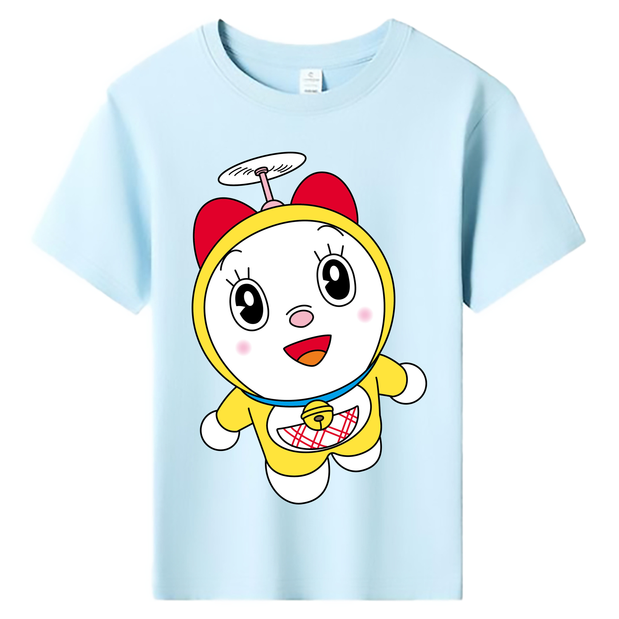 （画像用） ドラえもん ドラミ Doraemon Dorami 綿100％キッズTシャツ（フロントプリント）